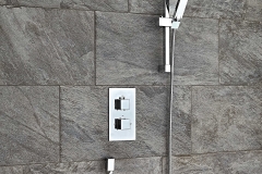 Modern Square - Square Thermostatic Shower Set One